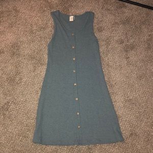 Waffle Knit Mini Dress